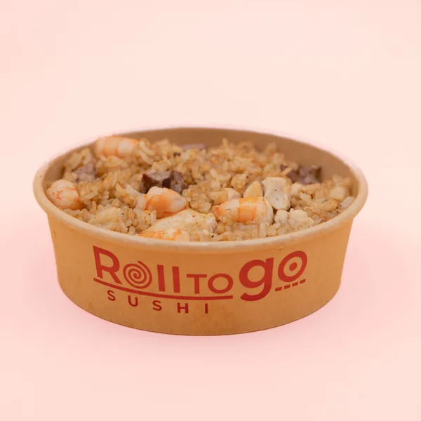 Arroz mixto de la casa
